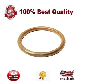 Exhaust Pipe Gasket for Honda TRX300EX TRX300X Sportrax 300 2X4 1993-2008 2009 - Picture 1 of 2
