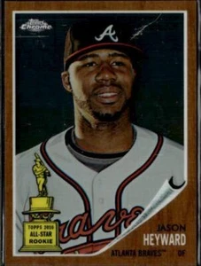 2011 Topps Heritage #C128 Jason Heyward Chrome #/1962 - Picture 1 of 2