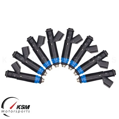 8 x 80lb 840cc fit Siemens Deka FI114991 High Impedance (Long Style) EV6 / USCAR - Image 1 of 4