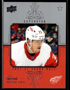 2021-22 Upper Deck Honor Roll Lucas Raymond Detroit Red Wings #HR-65