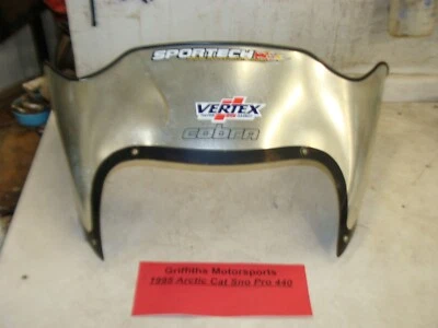 1995 ARCTIC CAT Sno Pro 440 L/C zl? ветровое стекло zr хромированный экран - Изображение 1 из 4