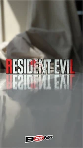 Resident Evil Logo Display Biohazard Video Game Capcom Zombies Beena Studio - Picture 1 of 5