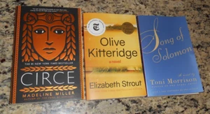 NEW LOT BESTSELLER NOVEL OLIVE KITTERIDGE SONG OF SOLOMON CIRCE NOVEL BOOKS - Foto 1 di 6