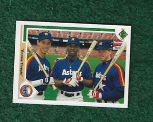 JEFF BAGWELL - MLB HOF - 1991 UPPER DECK - ROOKIE CARD # 702 - HOUSTON ASTROS