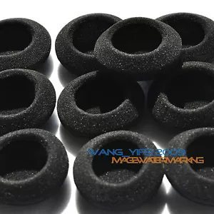 10 Thick 75mm Foam Pads Ear Pad Sponge Cushion Headphone Cover For Headset 2.95" - Picture 1 of 11