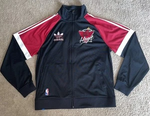 Adidas Miami Heat NBA Track Jacket Classic Original Size XL 2012 - Picture 1 of 8