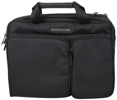 Porsche Design Men's Briefcase Messenger Bag Shoulder Laptop Bag Black - Image 1 of 4