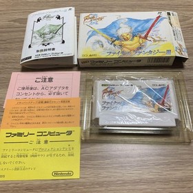 Famicom software Final Fantasy III