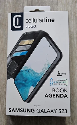 CellularLine protect Samsung S23 Handy-Hülle, Schwarz, Robustes Case - Bild 1 von 3