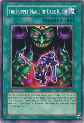 The Puppet Magic of Dark Ruler - LOD-013 - Common - Unlimited Edition - Heavily  - Image 1 of 1