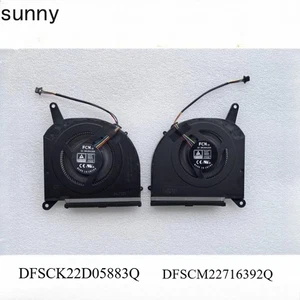 CPU CPU Cooling fan for Gigabyte AORUS 5 SE4 RX5M DFSCK22D05883Q DFSCM22716392Q - Picture 1 of 9