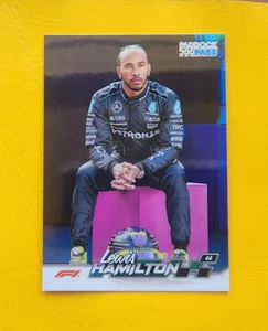 2024 Fórmula 1 Topps Paddock Pass Fórmula 1 Lewis Hamilton #6 retrato azul - Imagen 1 de 2