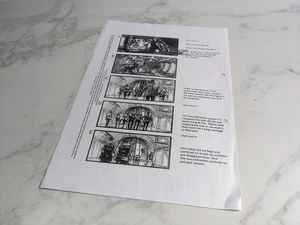 James Bond 007 Skyfall Storyboard Production Movie Film Set RARE Memorabilia - Bild 1 von 3