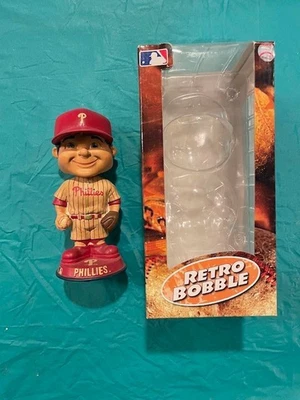 Bobblehead Phillies Forever Collectibles “Retro Boy-Faced” - Caja Original Foto 1 de 4