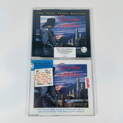 Michael Jackson: Stranger in Moscow - Parts 2 & 3 (CD) German Import, 3 is NEW! Foto 1 de 3