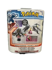 Pokemon XY Mega Banette & Mawile Figure 2 Pack (Tomy) Sealed NEW Box Wear - Picture 1 of 3