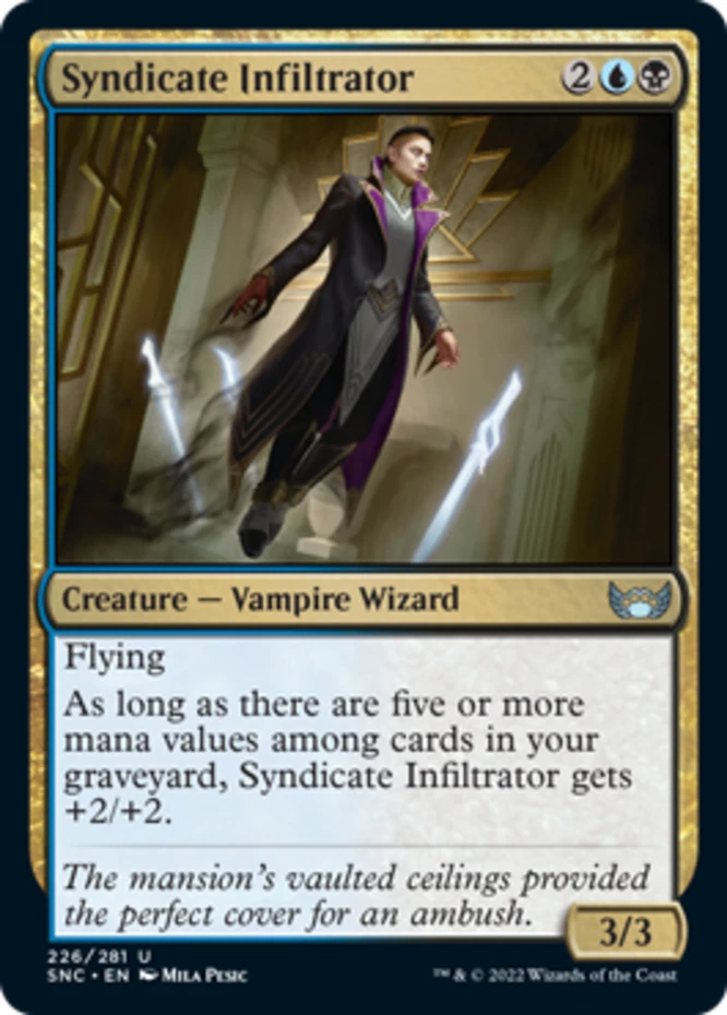x1 Syndicate Infiltrator - Streets of New Capenna - NM - MTG - Image 1 of 1