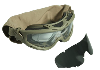Wiley X Spear Advanced Goggles Clear and Dark Lens with Carry Case - Image 1 of 4