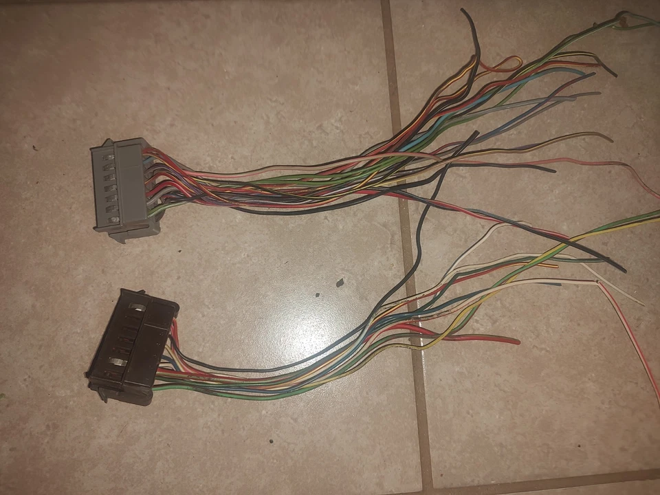 1992 1993 Ford Mustang painel de instrumentos chicote de fios pigtail 5.0 fabricante de equipamento original - Imagem 1 de 3