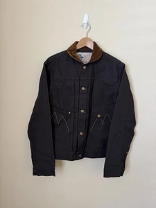 Mister Freedom New Ranch Bluse Jacke Frontier Dark Canvas dunkelbraun 38 - Bild 1 von 10