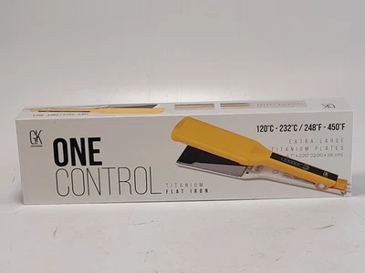 Plancha plancha plancha GK Hair One Control placas de titanio Foto 1 de 4