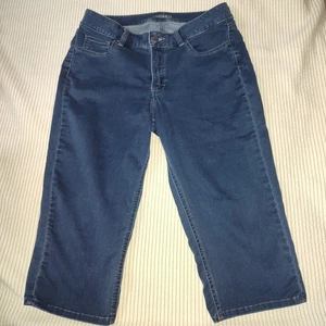 Riders By Lee Capri Stretch Jeans Size 12 Med. Style 130273 - Picture 1 of 13