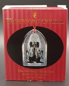 Waterford Kristall Engel Ornament Weihnachten 2000 - Bild 1 von 5
