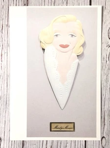 Marilyn Monroe Eriko Fujii Paper Art Postcard - Picture 1 of 4