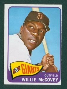 1965 Topps Baseballkarte - #176 Willie McCovey, sehr guter Zustand - Bild 1 von 2
