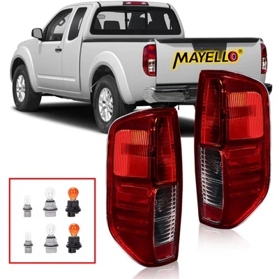 Luces traseras 2 piezas para Nissan Frontier 2005-2021 2009-2012 Suzuki Equator con bombillas Foto 1 de 4