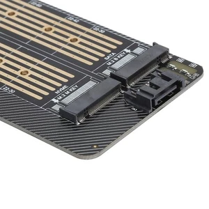 Riser Card SSD To PCIE DualDisk Transfer Expansion Card For OS X FY - Afbeelding 1 van 23