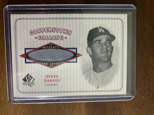 2001 Upper Deck SP Steve Garvey Game Used Relic Los Angeles Dodgers - Picture 1 of 2