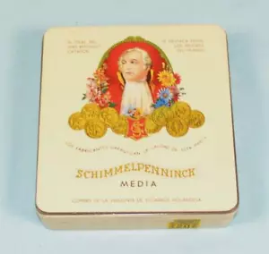 * Caja de hojalata vintage para coleccionistas minoristas - cigarros multimedia Schimmelpennink de Holanda - Imagen 1 de 3