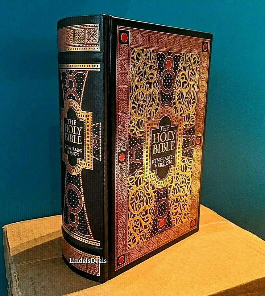 The Holy Bible King James Version Gustave Dore Illustrated Leather Bound NEW - Image 1 of 4