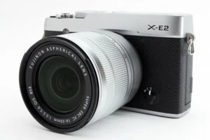 Fujifilm X-E2 Silver 16.3MP 16-50mm Lens Set [Exc w/SD Card,Strap [958] - Picture 1 of 12