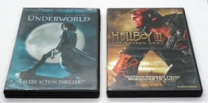 2 DVDs UNDERWORLD & HELLBOY 2 THE GOLDEN ARMY Kate Beckinsale Ron Perlman Horror - Foto 1 di 3