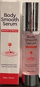 Smooth & Renew Body Smooth Serum Fade Fine Lines And Wrinkles 50ml Free Shipping - Picture 1 of 3