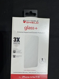 ZAGG Invisible Shield Glass + Screen Protector for Apple iPhone 8/7/6/6s - Picture 1 of 1