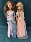 Anneliese & Erica 2004 Princess and the Pauper Barbie Dolls Original READ