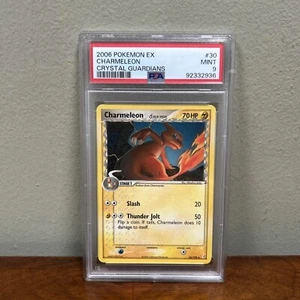 2006 Pokémon EX Crystal Guardians Charmeleon #30 PSA 9 MINT - Picture 1 of 2