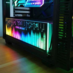 COOLMOON PC Case Power Box RGB Light Board Small 4 Pin Color-Changing Side Panel - Afbeelding 1 van 6