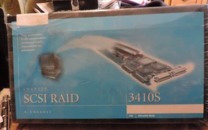NEW Sealed Adapter SCSI RAID Card 3401S PCI Ultra160 2 Channel NEW NIB - Zdjęcie 1 z 3