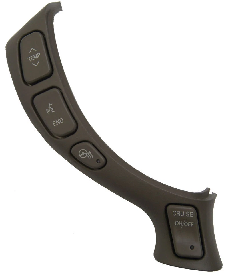 2004-2005 Cadillac DeVille Seville LH Steering Wheel Buttons New Wheat 12451227 - Image 1 of 4