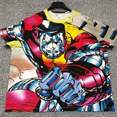 Camisa Marvel X-Men Colosa Grande Hombres XXXL Estampado Completo Retro De Colección 3XL Foto 1 de 4