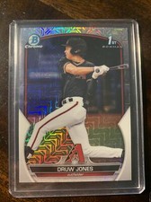 2023 Druw Jones Bowman #BCP-25 1st Mega Box Chrome Prospects Mojo Refractor