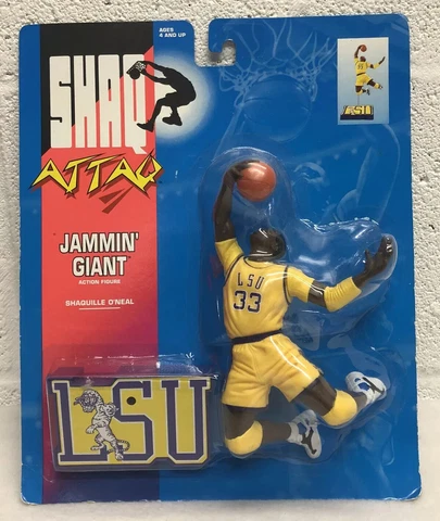 Shaquille O’Neal Shaq Attaq Jammin Giant 1993 Kenner Figure Cover
