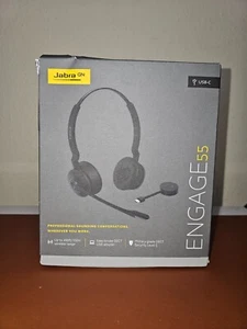 Jabra Engage 55 SE Second Edition Dual-Ear Wireless Headset - Picture 1 of 7