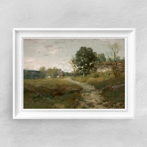 American Farmhouse Vintage Landschaft Poster Druck - berühmte Gemälde | 005 - Bild 1 von 4