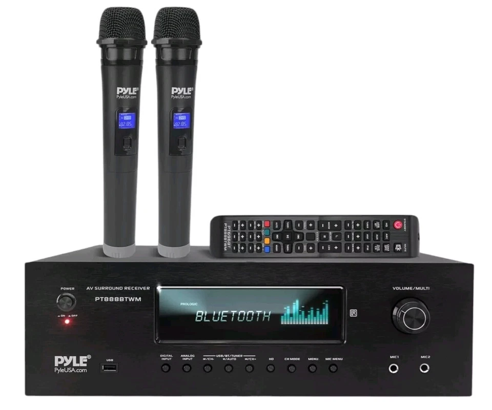 PyleHome PT888BTWM.5 Wireless Bt Streaming Receiver/Amp - Image 1 of 4