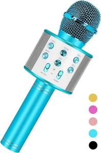 Karaoke Microphone Speaker Handheld KTV Player Mic Party Wireless Bluetooth - Picture 1 of 7